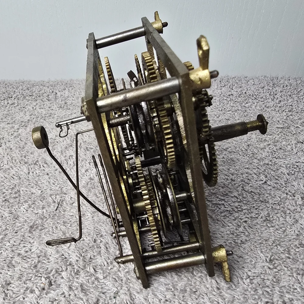 Vintage G.K.Brass Mechanical Wall Clock Movement